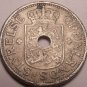 Rare Greenland Danish Colony 1926-HCN-GJ 25 Ore~Polar Bear~Center Hole~Free Ship