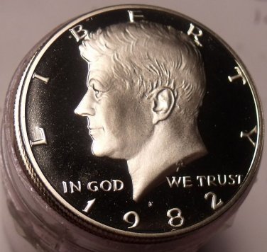 Gem Proof Roll (20) United States 1982-S Half Dollars~We Have Proof Rolls~Fr/Shi