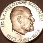 MASSIVE SILVER PROOF AUSTRIA 1973 50 SCHILLING~KORNER~