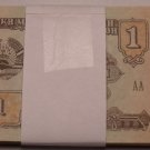 Gem Crisp Unc Pack Of 50 Tajikistan 1994 One Ruble Notes~Free Shipping~