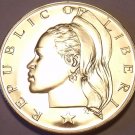 Proof Liberia 1968 10 Cents~1st Year Ever~Low Mintage Of 14,396~Free Shipping Proof Liberia 1968 10 Cents~1st Year Ever~Low Mintage Of 14,396~Free Shipping