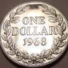 Massive Proof Liberia 1968 Dollar~14,396 Minted~1st Year Ever Minted~Free Ship Massive Proof Liberia 1968 Dollar~14,396 Minted~1st Year Ever Minted~Free Ship