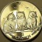 CHOICE GEM UNC ISLE OF MAN 2006 CROWN~EXOTIC SHORT HAIR CATS~EXCELLENT~FREE SHIP