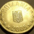 Gem Unc Romania 2005 5 Bani~Minted In Bucharest~Free Shipping