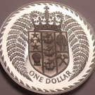 Massive Rare Cameo Proof New Zealand 1976 Dollar~Only 22k Minted~Free Shipping Massive Rare Cameo Proof New Zealand 1976 Dollar~Only 22k Minted~Free Shipping