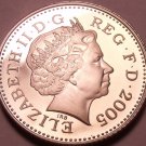 Rare Proof Great Britain 2005 5 Pence~Only 50,000 Minted~Excellent~Free Ship