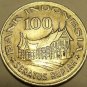 HUGE AU/UNC INDONESIA 1978 100 RUPIAH~THE TREE OF LIFE~FREE SHIPPING~