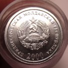 Gem Unc Roll (50 Coins) Transnistria 2000 1 Kopeek~1st Year Ever For Coinage~F/S