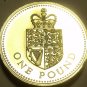 Gem Cameo Proof Great Britain 1988 Pound~125,000 Minted~Edge Inscription~Free Sh