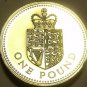 Gem Cameo Proof Great Britain 1988 Pound~125,000 Minted~Edge Inscription~Free Sh