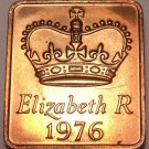 GREAT BRITAIN 1976 PROOF SET MEDALLION~FREE SHIP~