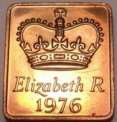 GREAT BRITAIN 1976 PROOF SET MEDALLION~FREE SHIP~