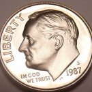United States 1987-S Proof Roosevelt Dime~Free Shipping~See Our Proof Coins~