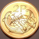 Rare Proof Ireland 1971 2 Pence~1st Year Ever 50,000~Second Bible~Free Ship~