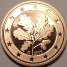 Cameo Proof Germany 2005-G One Euro Cent~Karlsruhe Mint~Excellent~Free Shipping~