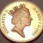 Cameo Proof Great Britain 1989 2 Pence~Welsh Plume~100,000 Minted~Free Shipping