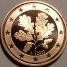 Cameo Proof Germany 2003-A One Euro Cent~Berlin Minted~Free Shipping~