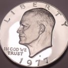 Gem Cameo Proof 1977-S Eisenhower Dollar~We Have Eisenhower Proofs~Free Shipping Gem Cameo Proof 1977-S Eisenhower Dollar~We Have Eisenhower Proofs~Free Shipping