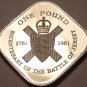 Huge Rare Gem Cameo Proof Jersey 1981 Pound~15k Minted~Bicentennial~Free Ship~