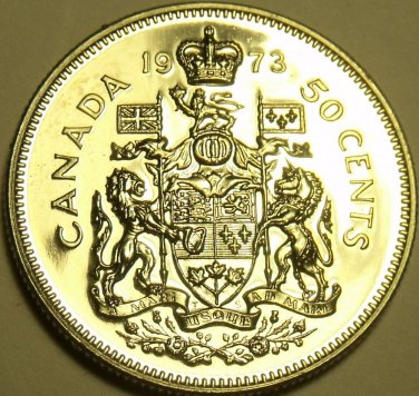 PROOF CANADA 1973 50 CENTS~WE HAVE PROOFS~FREE SHIPPING~