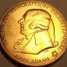 Massive 1974 Gem Unc A-R-B Medallion~John Adams~First Continental Congress~Fr/Sh