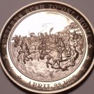 1889~OKLAHOMA SETTLERS~JOHNSTOWN FLOOD KILLS 2,000~FRANKLIN BRONZE~FREE SHIPPING