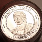 Gem Unc Roll (40 Coins) Sierra Leone 1996 10 Leones~Mammy Yoko~Free Shipping~ Gem Unc Roll (40 Coins) Sierra Leone 1996 10 Leones~Mammy Yoko~Free Shipping~