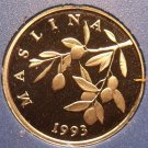 Rare Proof Croatia 1993 20 Lipa~Olive Branch~Only 17,000 Minted~Free Shipping Rare Proof Croatia 1993 20 Lipa~Olive Branch~Only 17,000 Minted~Free Shipping