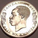 Rare Proof Tanzania 1966 50 Senti~5,500 Minted~Rabbit~Fantastic~Free Shipping