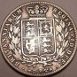 Huge Rare Silver Great Britain 1875 Half Crown~Not Many Of These Around~Free Shi