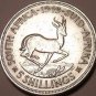 Massive Silver South Africa 1949 5 Shillings~Over 65 Year Old Coin~Free Shipping