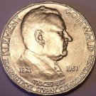 Huge Gem Unc Silver Czechoslovakia 1951 100 Kronun~Party Chairman~Free Shipping