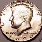BRILLIANT UNC 1980-D KENNEDY HALF DOLLAR~FREE SHIP INC~ BRILLIANT UNC 1980-D KENNEDY HALF DOLLAR~FREE SHIP INC~