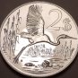 Rare Silver Proof Cayman Islands 1972 Two Dollars~Only 11,000 Minted~Free Ship