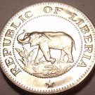 Rare Proof Liberia 1968 5 Cents~Only 14,396 Minted~Elephant Coin~Free Ship Rare Proof Liberia 1968 5 Cents~Only 14,396 Minted~Elephant Coin~Free Ship