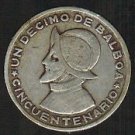 Huge Rare Proof Panama 1974 Half Balboa~18,000 Minted~We Have Panama Coins~Fr/Sh