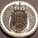 Huge Rare Cameo Proof New Zealand 1976 Dollar~Only 11,000 Minted~Awesome~Fr/Ship Huge Rare Cameo Proof New Zealand 1976 Dollar~Only 11,000 Minted~Awesome~Fr/Ship
