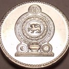 Gem Uncirculated 2004 Sri Lanka(Ceylon) 50 Cents~Awesome~Free Shipping