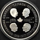 Massive Silver Proof Canada 1977 Governors General Medallion~Save The Queen~Fr/S Massive Silver Proof Canada 1977 Governors General Medallion~Save The Queen~Fr/S