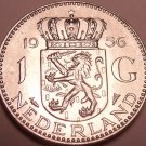Unc Silver Netherlands 1956 Gulden~Edge Incription~GOD BE WITH US~Free Shipping Unc Silver Netherlands 1956 Gulden~Edge Incription~GOD BE WITH US~Free Shipping