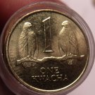 Gem Unc Roll (40) Zambia 1992 1 Kwacha~2 Falcons On a Branch~Excellent~Free Ship Gem Unc Roll (40) Zambia 1992 1 Kwacha~2 Falcons On a Branch~Excellent~Free Ship