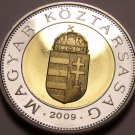 Rare Bi-Metal Proof Hungary 2009-BP 100 Forint~Only 5,000 Minted In Budapest~F/S