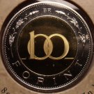 Rare Bi-Metal Proof Hungary 2005-BP 100 Forint~Only 7,000 Minted In Budapest~F/S
