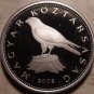 Large Rare Proof Hungary 2005-BP 50 Forint~Only 7,000 Minted~Saker Falcon~Fr/Shi