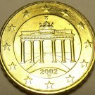 Gem Unc Germany 2002-D 10 Euro Cents~Brandenburg~Excellent~Free Ship