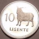 Rare Proof Lesotho 1979 10 Licente~10k Minted~Angora Goat~Excellent~Free Ship