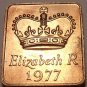Great britain 1977 proof Set Medallion~We Have Medallions And tokens~Free Ship