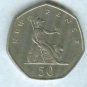 Scarce Proof Great Britain 1972 50 Pence~Only 150,000 Minted~Fantastic~Free Ship