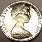 Cameo Proof Australia 1977 5 Cents~Short-Beaked Spiney Ant-Eater~Free Shipping