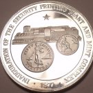 Massive Rare Proof Silver Philippines 1977 50 Piso~The New Mint Facility~Fr/Ship